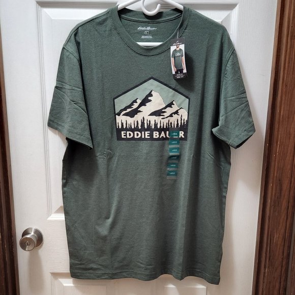 Eddie Bauer Other - Eddie Beauer GRAPHIC TEE Classic Fit Mens Sz Large NWT